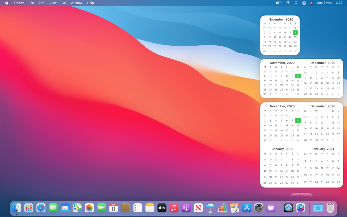 Quick Calendar (Mac iPhone iPad and Apple Watch) Wandle Software